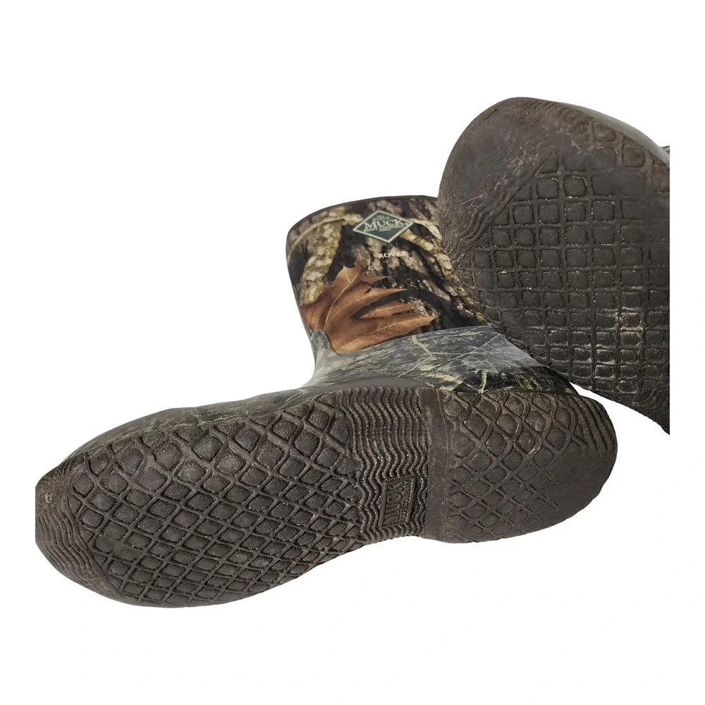 Muck Boot Company Rover Kids Camo Waterproof Rain Boots Brown Size 7 Kids